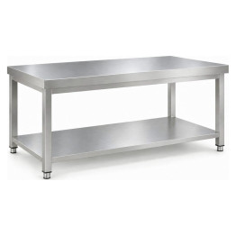 Commercial Stainless Steel 2 Tier Work Table 1800 x 600 x 850mm | CaterEq CEQNH66013