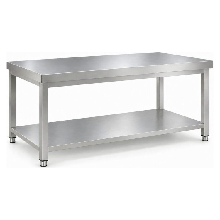 Commercial Stainless Steel 2 Tier Work Table 1800 x 600 x 850mm | CaterEq CEQNH66013