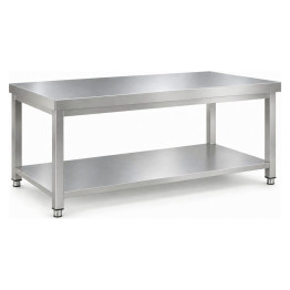 Commercial Stainless Steel 2 Tier Work Table 1900 x 600 x 850mm | CaterEq CEQNH66014