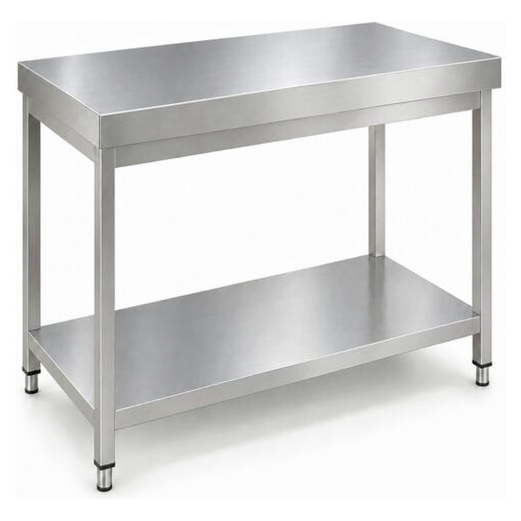 Commercial Stainless Steel 2 Tier Work Table 600 x 700 x 850mm | CaterEq CEQNH66016