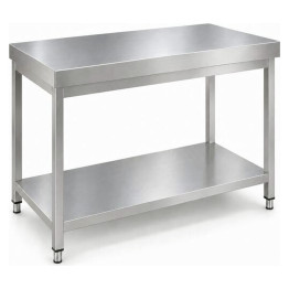 Commercial Stainless Steel 2 Tier Work Table 700 x 600 x 850mm | CaterEq CEQNH66002