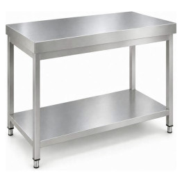 Commercial Stainless Steel 2 Tier Work Table 700 x 700 x 850mm | CaterEq CEQNH66017
