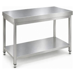 Commercial Stainless Steel 2 Tier Work Table 800 x 700 x 850mm | CaterEq CEQNH66018