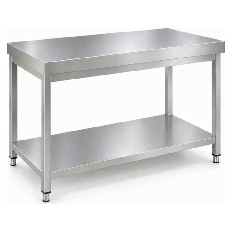 Commercial Stainless Steel 2 Tier Work Table 900 x 600 x 850mm | CaterEq CEQNH66004 Commercial Stainless Steel 2 Tier Work Table 900 x 600 x 850mm | CaterEq CEQNH66004