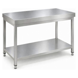 Commercial Stainless Steel 2 Tier Work Table 900 x 700 x 850mm | CaterEq CEQNH66019