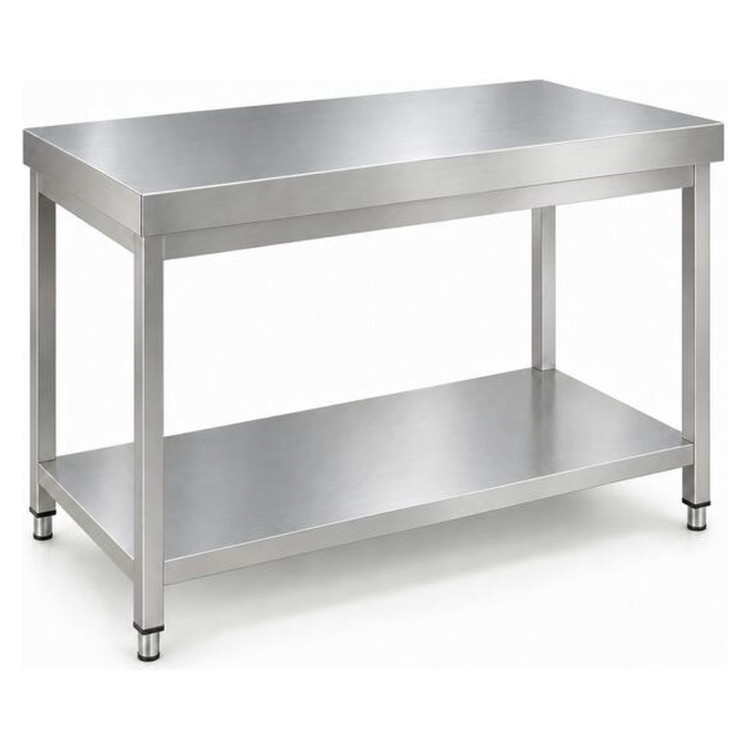 Commercial Stainless Steel 2 Tier Work Table 900 x 700 x 850mm | CaterEq CEQNH66019