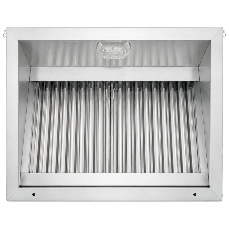 Commercial Stainless Steel Extraction Canopy Hood 1200 x 900 x 500mm | CaterEq CEQNH7702 Commercial Stainless Steel Extraction Canopy Hood 1200 x 900 x 500mm | CaterEq CEQNH7702