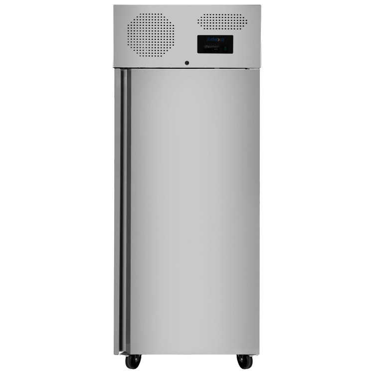 Commercial Upright Freezer 650L Stainless Steel Single Door GN2/1 Ventilated Cooling | CaterEq CETHL650BTEC