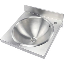 Wall-Mounted Stainless Steel Hand Wash Sink 400x400mm | CaterEq CEYLST44
