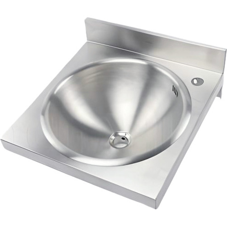 Wall-Mounted Stainless Steel Hand Wash Sink 400x400mm | CaterEq CEYLST44